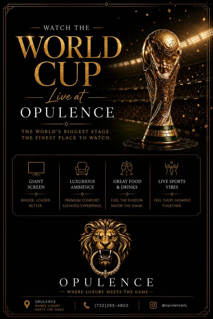 World Soccer Viewing Nights at Opulence Dream Factory